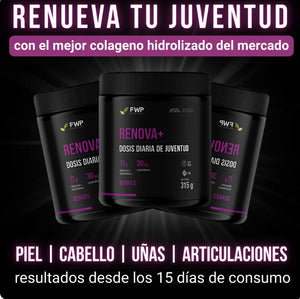 RENOVA + DOSIS DIARIA DE JUVENTUD💧🌟😊