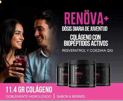 RENOVA + DOSIS DIARIA DE JUVENTUD💧🌟😊